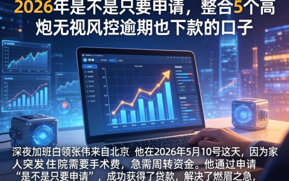 2026年是不是只要申请，整合5个高炮无视风控逾期也下款的口子