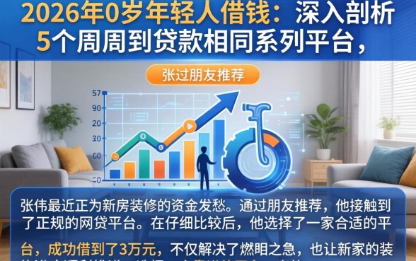 2026年0岁年轻人借钱,深入剖析5个周周到贷款相同系列的平台