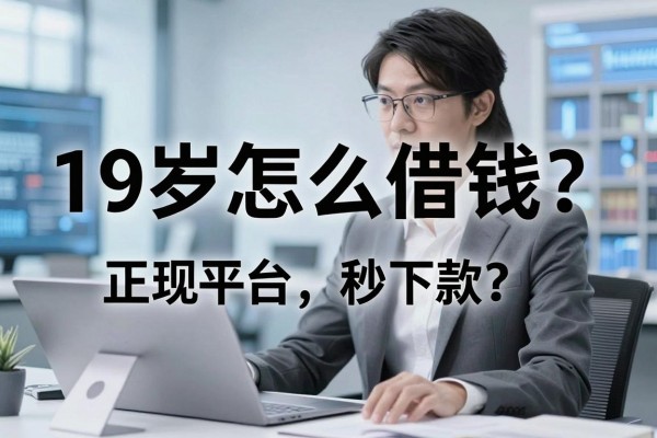 19岁怎么借钱?正规平台秒下款推荐