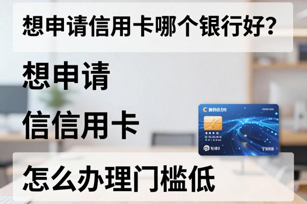 想申请信用卡哪个银行好?想申请信用卡怎么办理门槛低