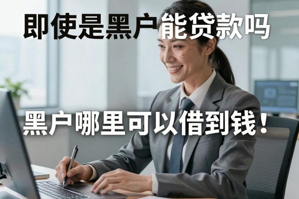 即使是黑户能贷款吗,黑户哪里可以借到钱