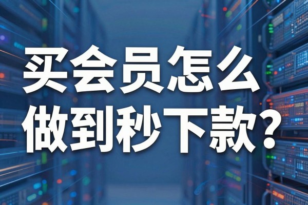 买会员怎么做到秒下款？揭秘会员贷款秒批的真实条件