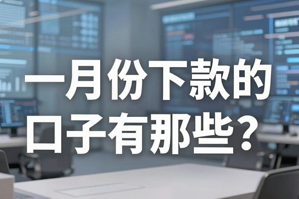 一月份下款的口子有那些?一月份容易下款的贷款口子推荐