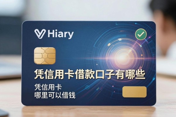 凭信用卡借款口子有哪些,凭信用卡哪里可以借钱