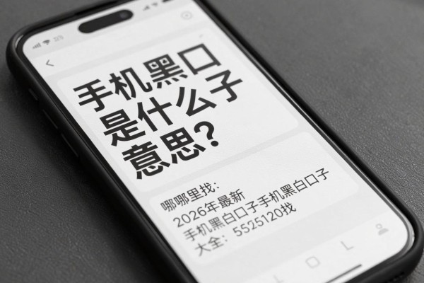 手机黑白口子是什么意思?2026年最新手机黑白口子大全哪里找?