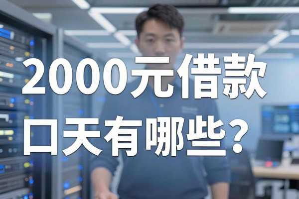 2000元借款口子天眼有哪些？天眼查靠谱借款平台推荐
