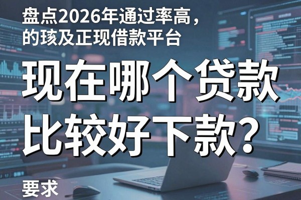 现在哪个贷款比较好下款？盘点2026年通过率高的正规借款平台