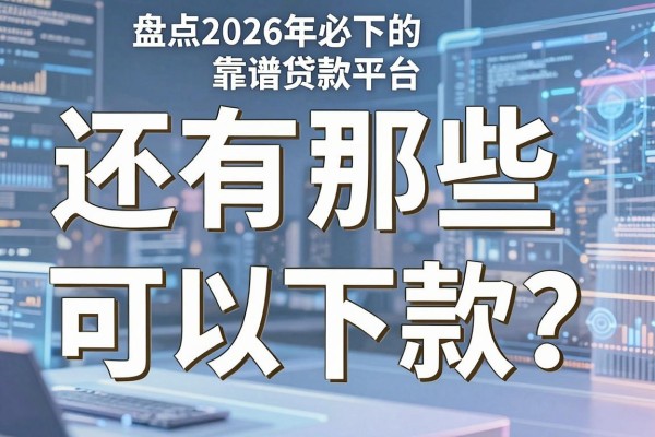 还有那些可以下款？盘点2026年必下的靠谱贷款平台