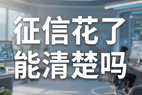 征信花了能清楚吗，征信花了怎么恢复征信