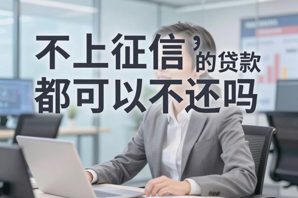 不上征信都可以不还吗，不上征信的贷款不还会有什么后果