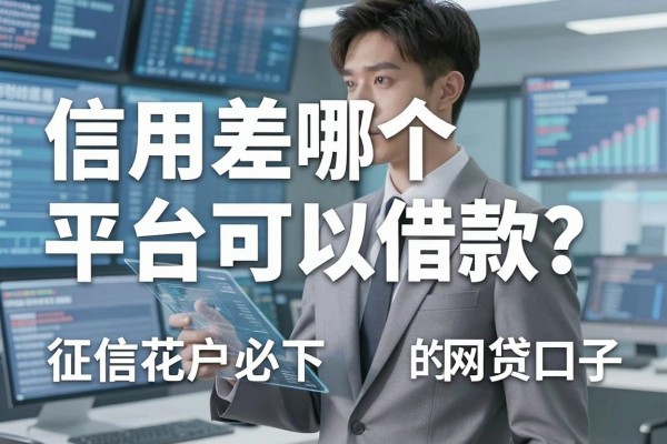 信用差哪个平台可以借款?征信花户必下的网贷口子