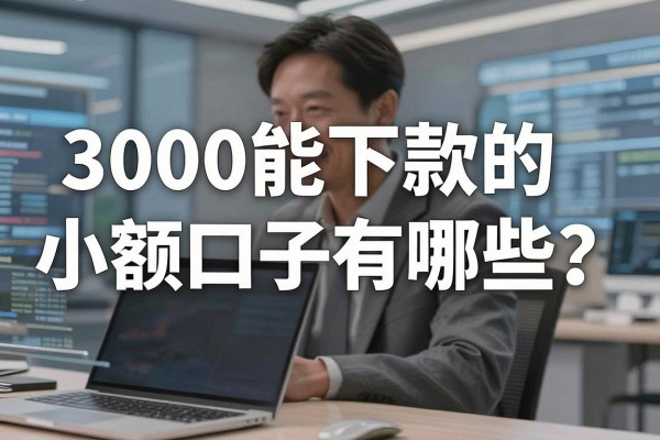 3000能下款的小额口子有哪些?哪个平台审核快容易通过?