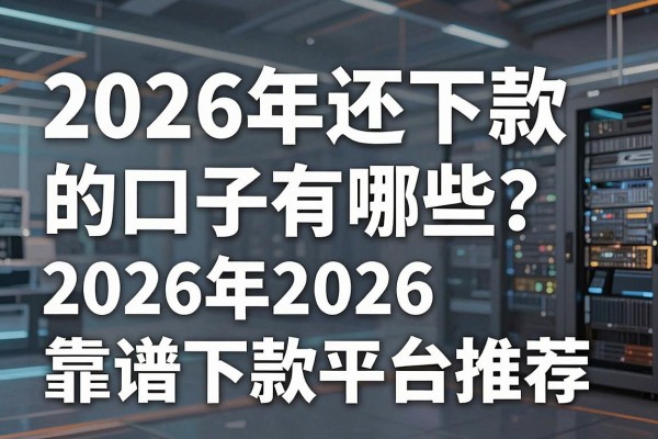 2026年还下款的口子有哪些？盘点2026年靠谱下款平台推荐