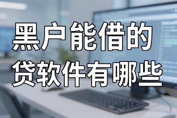 黑户能借的网贷软件有哪些,黑户哪里可以贷款成功