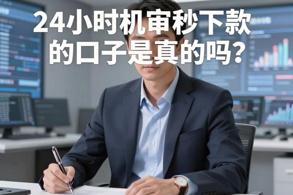 24小时机审秒下款的口子是真的吗?正规借款平台推荐