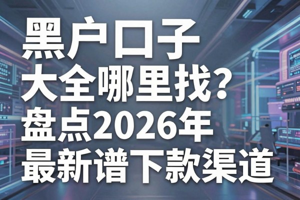 黑户口子大全哪里找？盘点2026年最新靠谱下款渠道