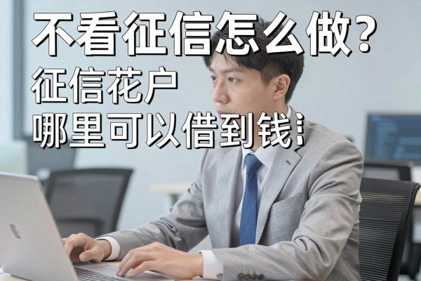不看征信怎么做?征信花户哪里可以借到钱