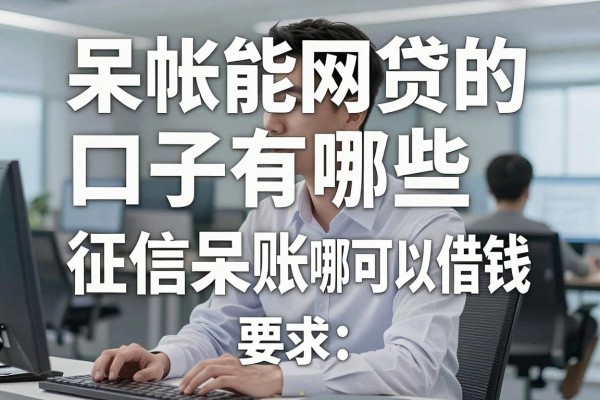 呆帐能网贷的口子有哪些,征信呆账哪里可以借钱通过率高