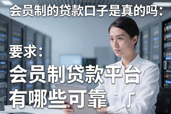 会员制的贷款口子是真的吗，会员制贷款平台有哪些可靠