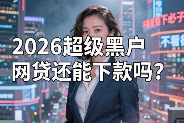 2026超级黑户网贷还能下款吗?揭秘最新不看征信必下口子