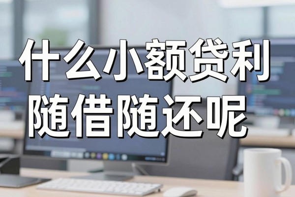 什么小额贷款随借随还呢,盘点几款靠谱的随借随还小额贷款