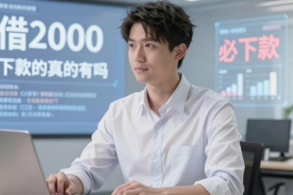 借2000必下款的口子真的有吗,哪里能借2000块钱马上到账