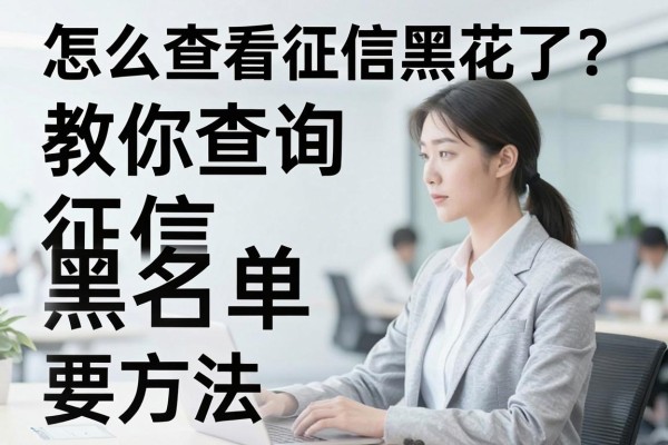 怎么查看征信黑花了?教你查询征信黑名单的方法