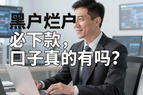 黑户烂户必下款口子真的有吗？哪里能找到下款快的口子