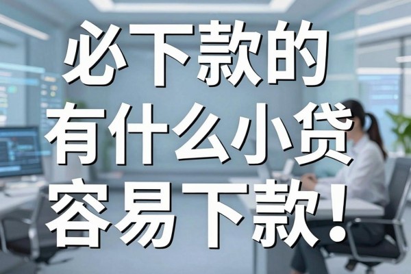 必下款的有什么小贷，哪个小贷平台通过率高容易下款