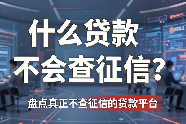 什么贷款不会查征信?盘点真正不查征信的贷款平台