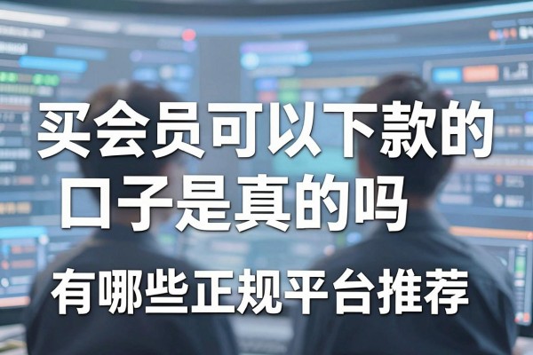 买会员可以下款的口子是真的吗,有哪些正规平台推荐