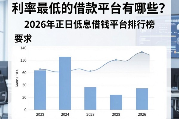 利率最低的借款平台有哪些？2026年正规低息借钱平台排行榜
