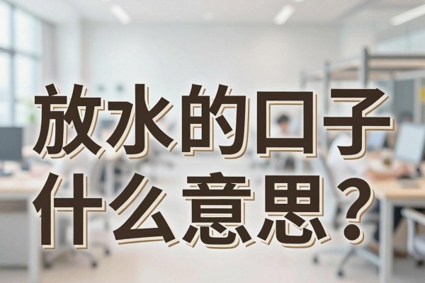 放水的口子什么意思？揭秘网贷放水口子靠谱吗