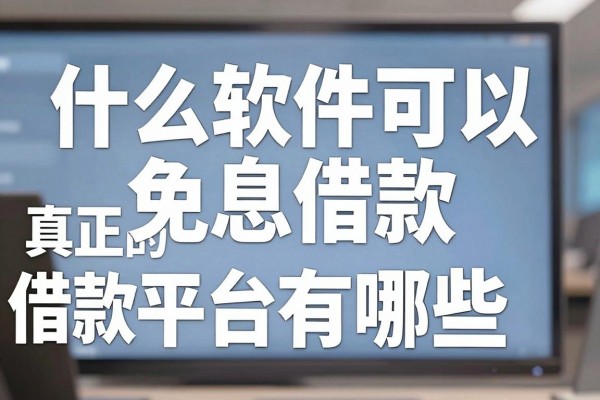 什么软件可以免息借款，真正免息的借款平台有哪些