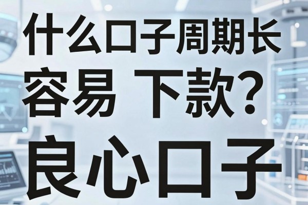 什么口子周期长容易下款？盘点几个放款快周期长的良心口子