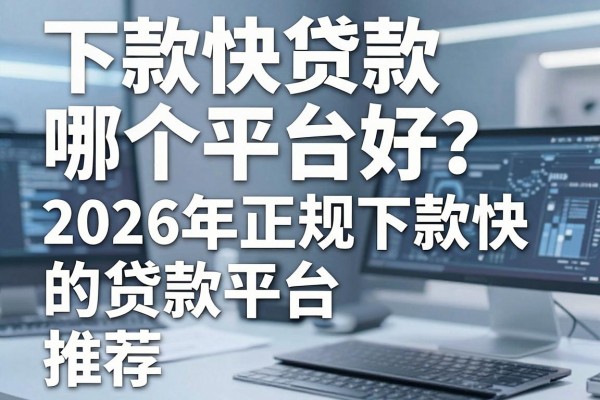 下款快贷款哪个平台好？2026年正规下款快的贷款平台推荐