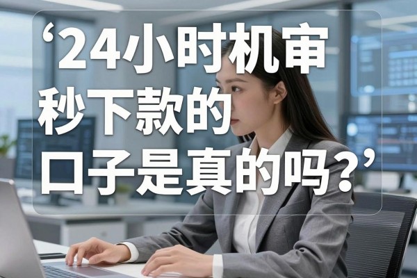24小时机审秒下款的口子是真的吗？正规借款平台推荐