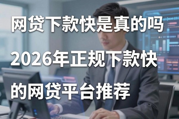 网贷下款快是真的吗,2026年正规下款快的网贷平台推荐