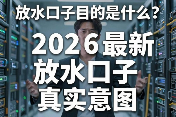 放水口子目的是什么？揭秘2026最新放水口子真实意图