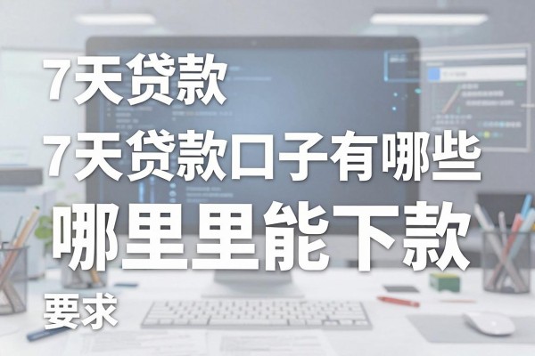 7天贷款口子有哪些,7天贷款口子哪里能下款