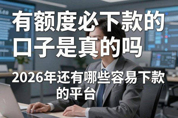 有额度必下款的口子是真的吗，2026年还有哪些容易下款的平台