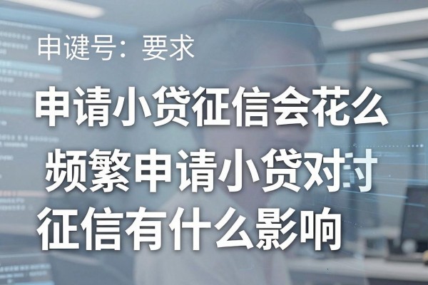 申请小贷征信会花么，频繁申请小贷对征信有什么影响