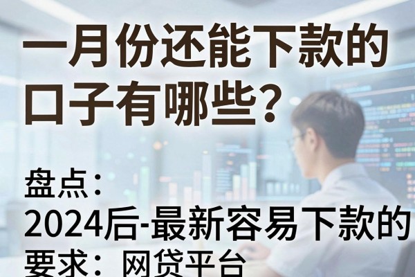 一月份还能下款的口子有哪些？盘点2024最新容易下款的网贷平台