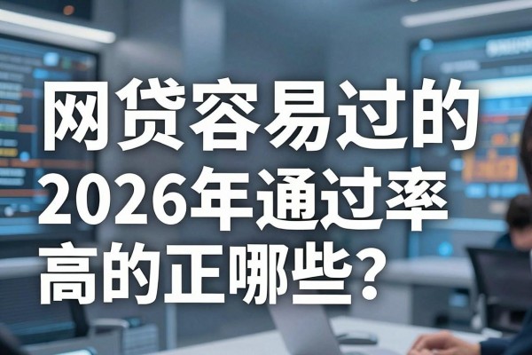 网贷容易过的有哪些？揭秘2026年通过率高的正规平台
