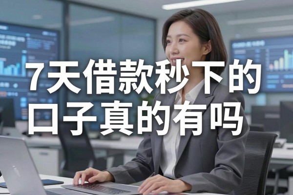 7天借款秒下的口子真的有吗,哪里能找到靠谱的7天借款秒下的口子