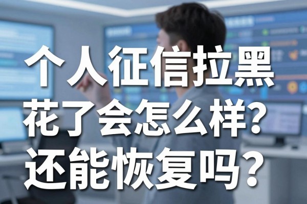 个人征信拉黑花了会怎么样?还能恢复吗?