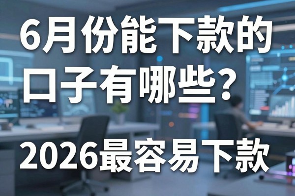 6月份能下款的口子有哪些？盘点2026最新容易下款的网贷平台