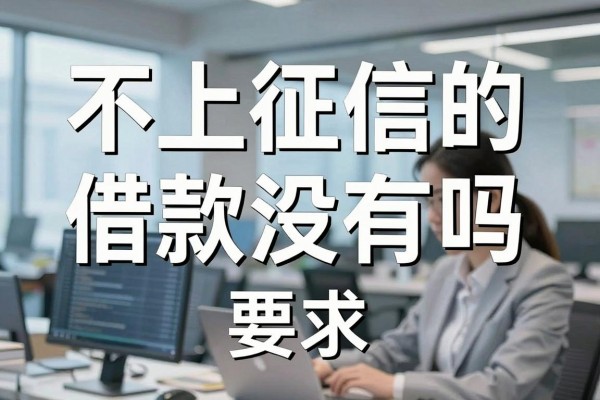 不上征信的借款没有吗,哪里有不上征信的贷款平台