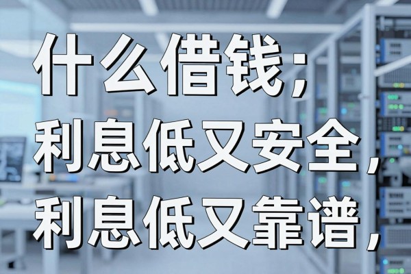 什么借钱利息低又安全,正规平台贷款哪里利息低又靠谱