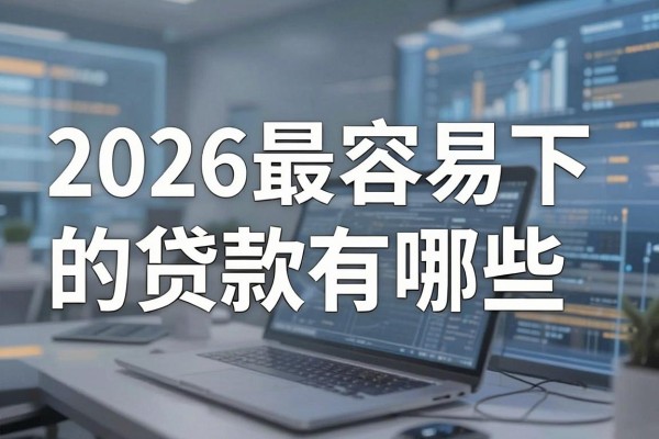 2026最容易下的贷款有哪些,2026年正规贷款平台哪个好下款